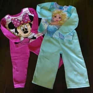 Set of 2 18months girls pajamas